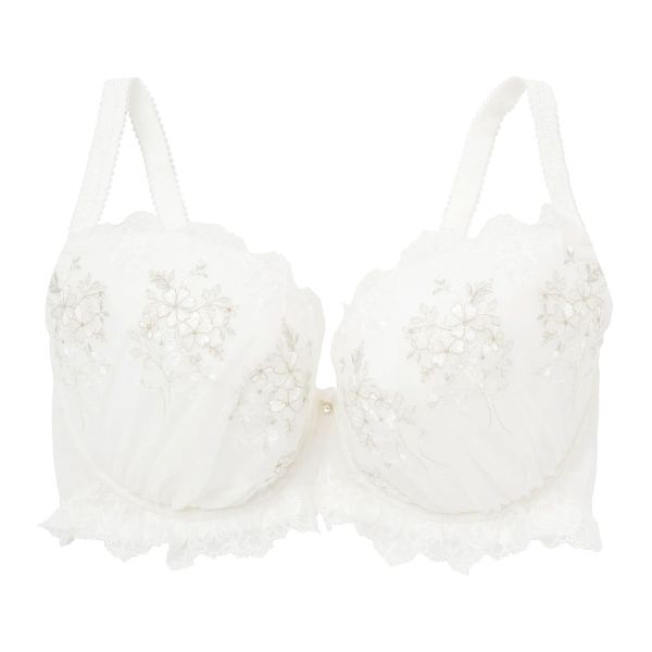 ナルエー NARUE ランジェリー フローラ ブラジャー GHI 大きいサイズ 単品