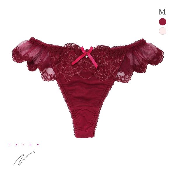 ナルエー ランジェリー フレーズ ショーツ Tバック NARUE