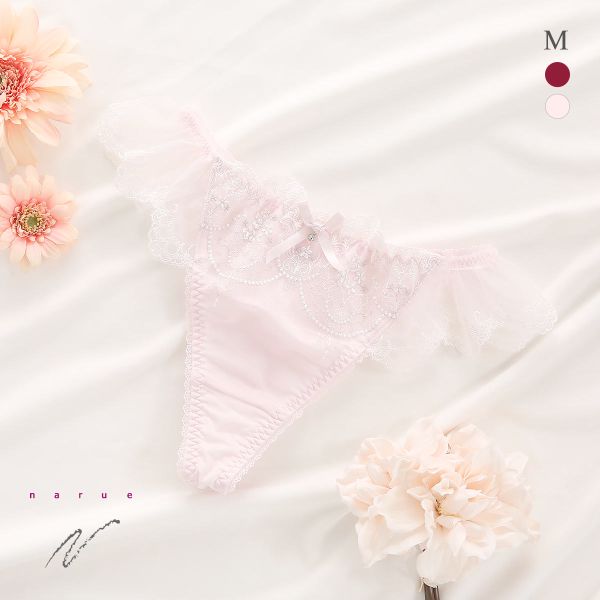 ナルエー ランジェリー フレーズ ショーツ Tバック NARUE