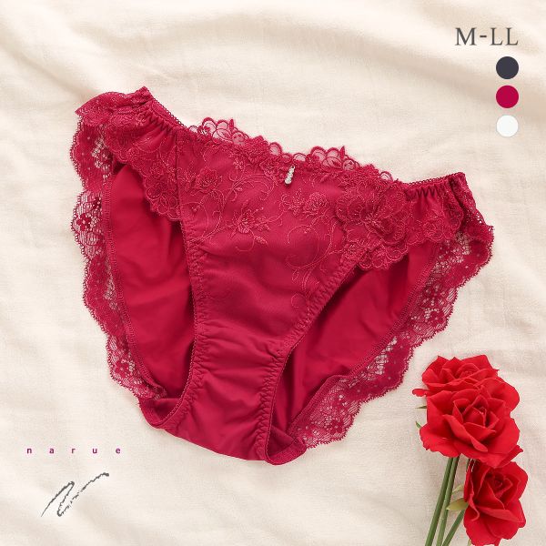 ナルエー ランジェリー ブルームクチュール ショーツ スタンダード 大きいサイズ M L LL NARUE