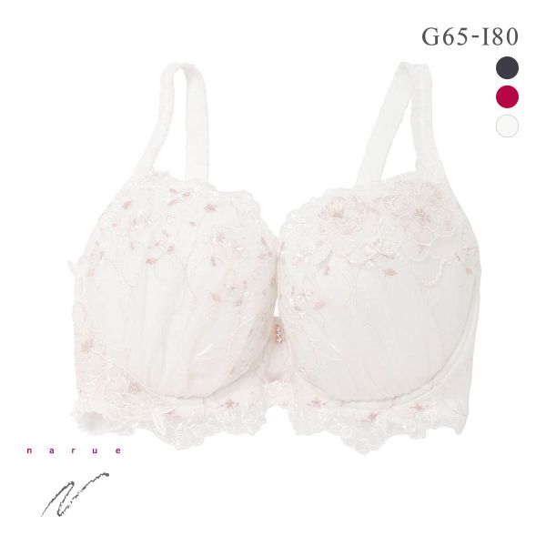 ナルエー ランジェリー ブルームクチュール ブラジャー GHI 大きいサイズ グラマーサイズ NARUE