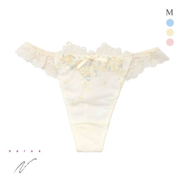 ナルエー ランジェリー リアージュ ショーツ Tバック 総レース バックレース NARUE
