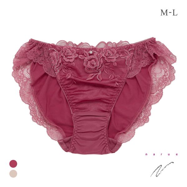 ナルエー ランジェリー ローズ ショーツ スタンダード M L NARUE