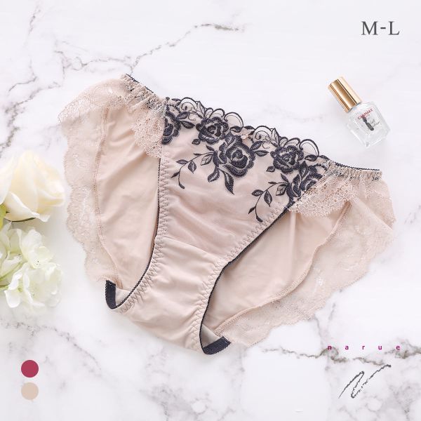 ナルエー ランジェリー ローズ ショーツ スタンダード M L NARUE