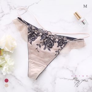 ナルエー ランジェリー ローズ Tバックショーツ ML タンガ ソング バックレース NARUE