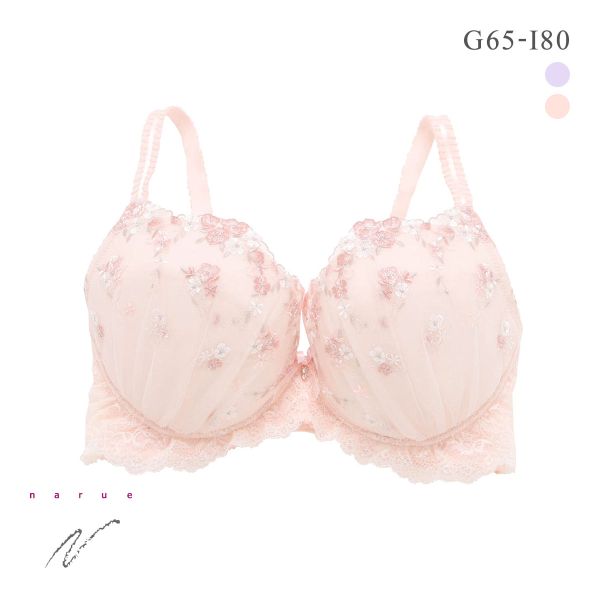 ナルエー ランジェリー ラプンフルール ブラジャー GHI 大きいサイズ グラマーサイズ NARUE