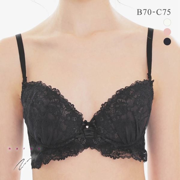 ナルエー ランジェリー レーシーアップ ブラジャー BC NARUE
