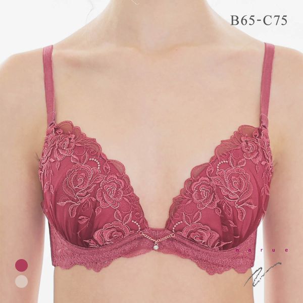 ナルエー ランジェリー ローズ ブラジャー L字ワイヤー BC NARUE