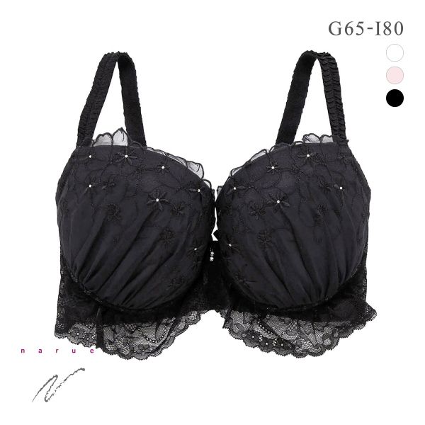 ナルエー ランジェリー コメット ブラジャー GHI グラマー 大きいサイズ NARUE