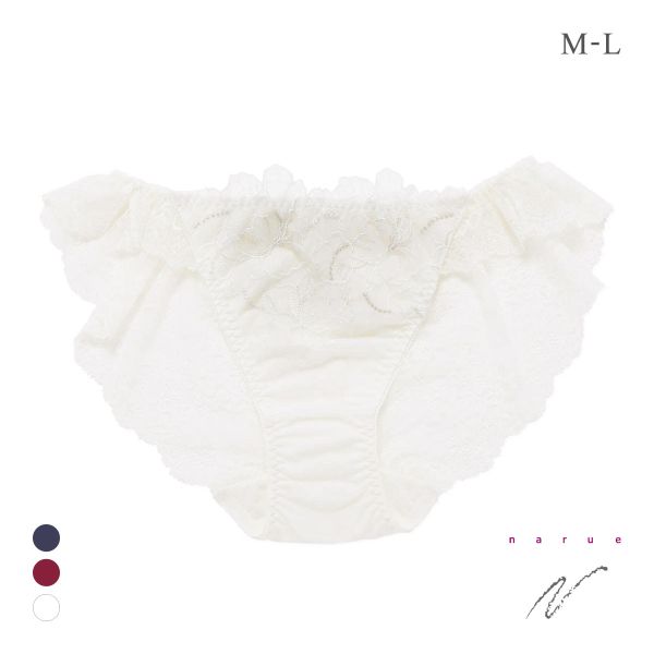 ナルエー ランジェリー ミストラル バックレース ショーツ 総レース NARUE