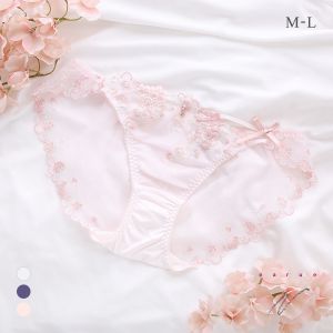 ナルエー ランジェリー ドロシー ショーツ バックレース 総レース フルバック NARUE