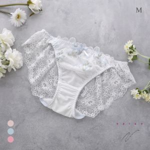 ナルエー ランジェリー シュエット ショーツ 総レース フルバック NARUE