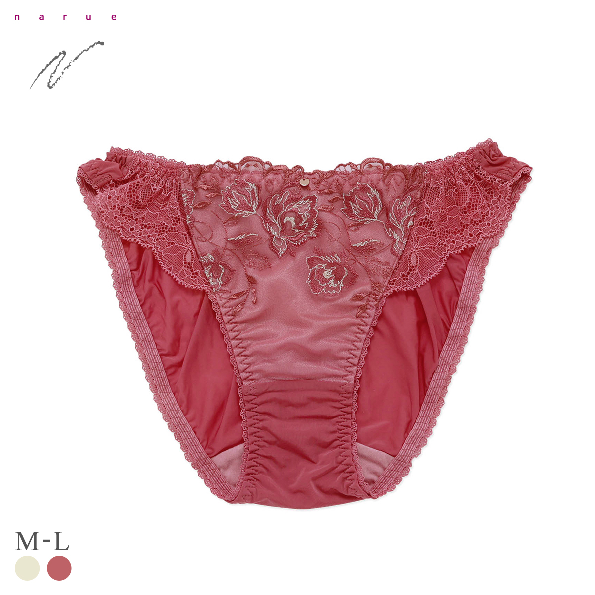 ナルエー ランジェリー ジョリフ ショーツ スタンダード ノーマル NARUE(PI-ピンク-M)