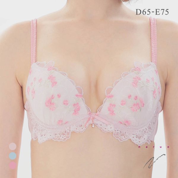ナルエー ランジェリー シュエット ブラジャー Lワイヤー DE 大きいサイズ NARUE