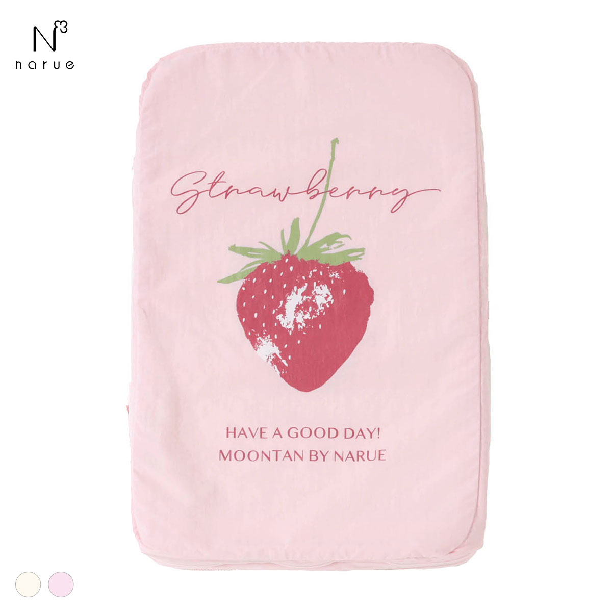 ナルエー トラベルポーチいちご NARUE(PI-ピンク-L)