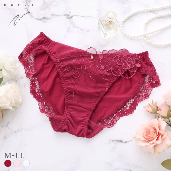 ナルエー ランジェリー ローザ ショーツ M L LL スタンダード ノーマル ビキニ 単品 NARUE