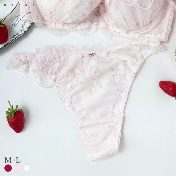 ナルエー ランジェリー ローザ Tバックショーツ M タンガ ソング ストリング 単品 NARUE
