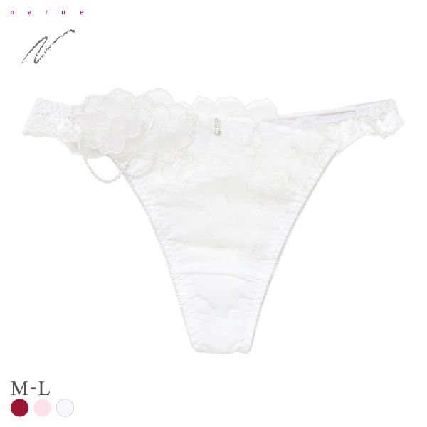 ナルエー ランジェリー ローザ Tバックショーツ M タンガ ソング ストリング 単品 NARUE