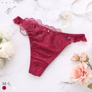 ナルエー ランジェリー ローザ Tバックショーツ M タンガ ソング ストリング 単品 NARUE