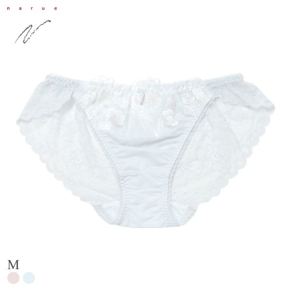 ナルエー ランジェリー シャルム バックレース ショーツ 総レース NARUE