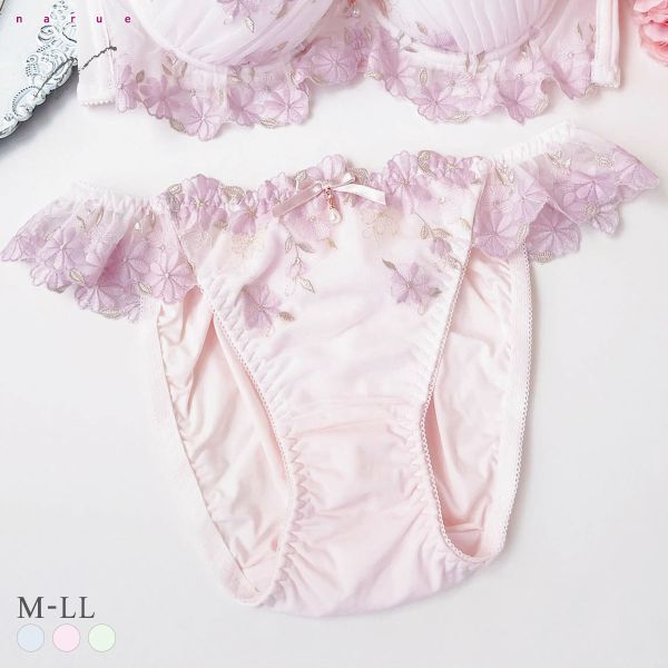 ナルエー ランジェリー マーガレット ショーツ M L LL スタンダード ノーマル ビキニ 単品 NARUE