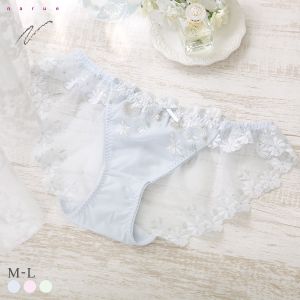 ナルエー ランジェリー マーガレット ショーツ スタンダード 総レース バックレース NARUE