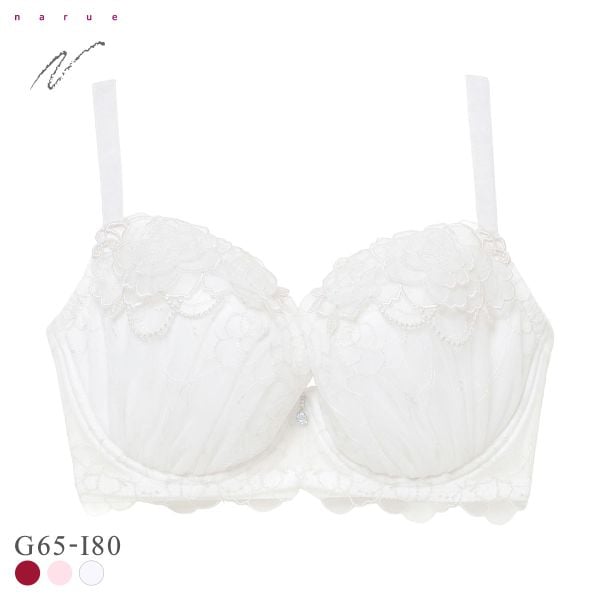 ナルエー ランジェリー ローザ ブラジャー GHI 大きいサイズ グラマーサイズ NARUE