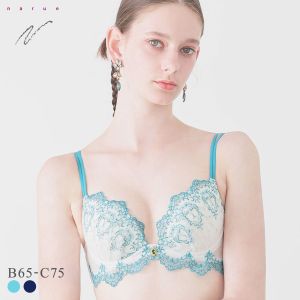ナルエー ランジェリー ジャスミン ブラジャー BC Lワイヤー 谷間ブラ NARUE