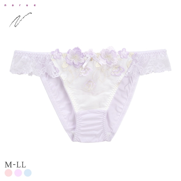 ナルエー ランジェリー ティア ショーツ M L LL スタンダード ノーマル ビキニ NARUE
