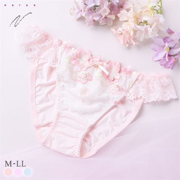 ナルエー ランジェリー ティア ショーツ M L LL スタンダード ノーマル ビキニ NARUE