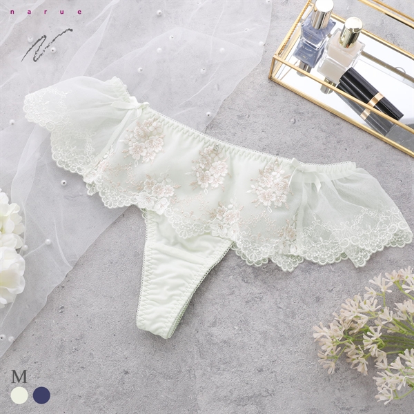 ナルエー ランジェリー ピュアリー ショーツ Tバック スカート フレア NARUE