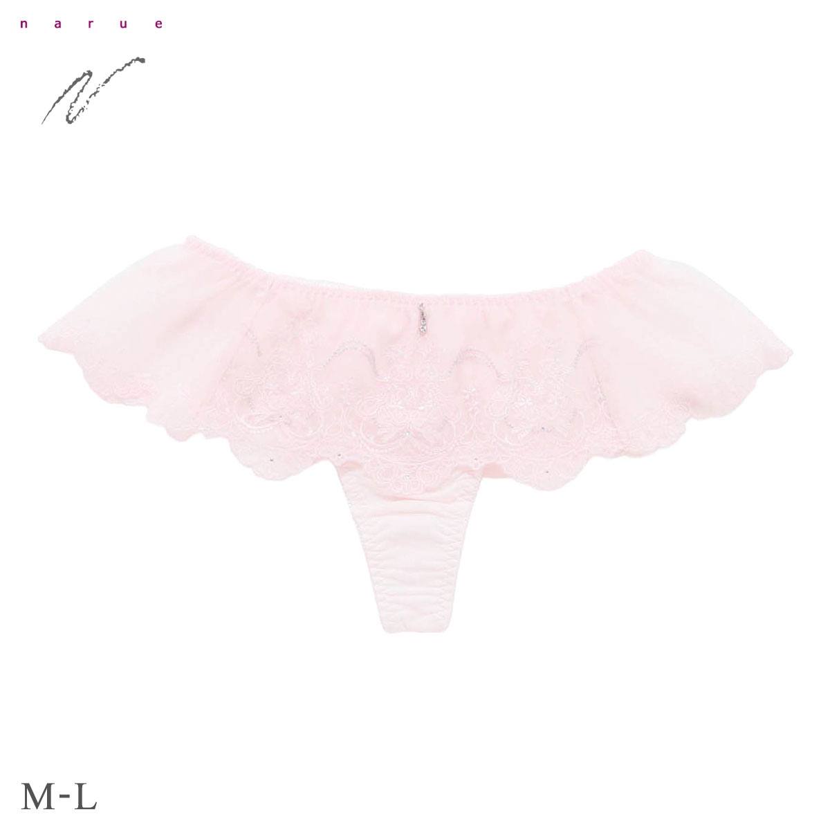 ナルエー ランジェリー エラ ショーツ Tバック タンガ NARUE(PI-ピンク-M)