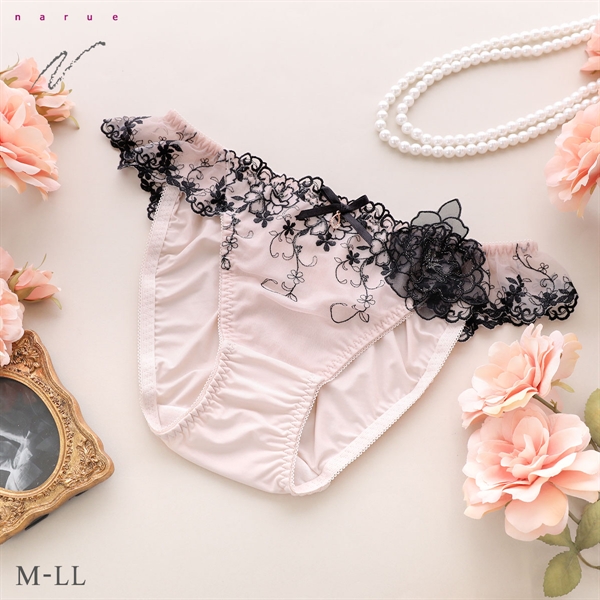 ナルエー ランジェリー ミラヴェール ショーツ スタンダード 大きいサイズ M L LL NARUE
