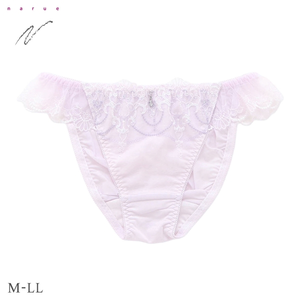 ナルエー ランジェリー クリスタルラグーン ショーツ M L LL スタンダード ノーマル ビキニ 単品 大きいサイズ NARUE