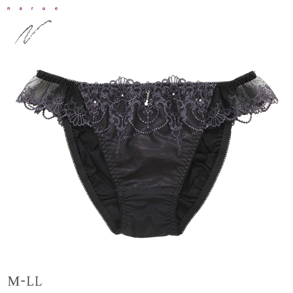 ナルエー ランジェリー クリスタルラグーン ショーツ M L LL スタンダード ノーマル ビキニ 単品 大きいサイズ NARUE