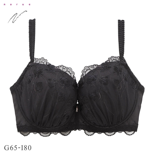 ナルエー ランジェリー ビジュードフルール ブラジャー GHI グラマー 大きいサイズ NARUE