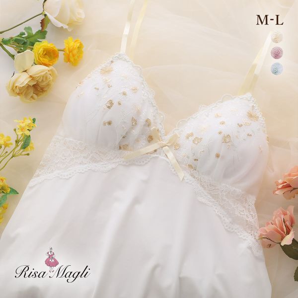 20%OFF リサマリ ミリ カップ付き スリップ ランジェリー Risa Magli 20%OFF リサマリ ミリ カップ付き スリップ ランジェリー Risa Magli