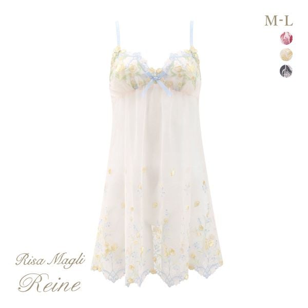 リサマリ レーヌ ラリッサ スリップ ロングキャミソール ランジェリー Risa Magli Reine