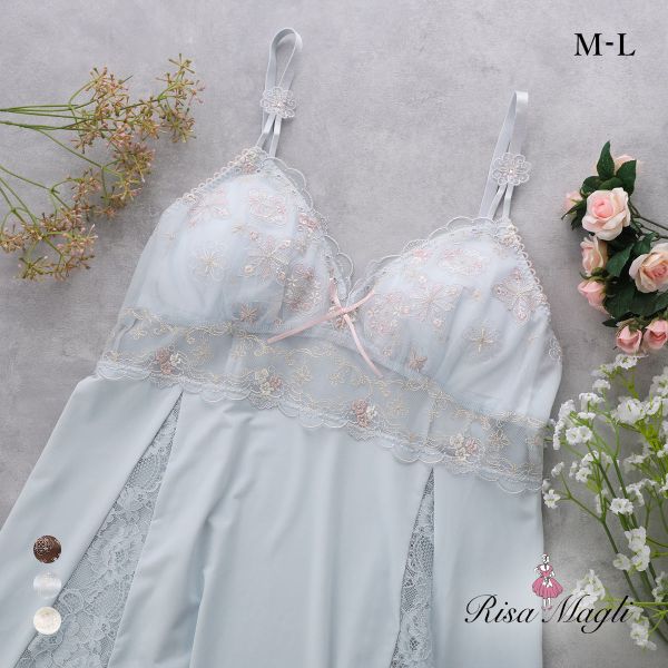 リサマリ キャシー カップ付き スリップ ランジェリー Risa Magli