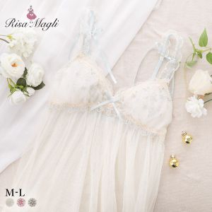 リサマリ ルビー カップ付き マキシワンピース ランジェリー Risa Magli