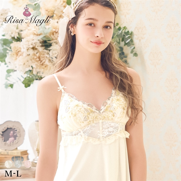 リサマリ ディアンタ カップ付き スリップ ランジェリー Risa Magli