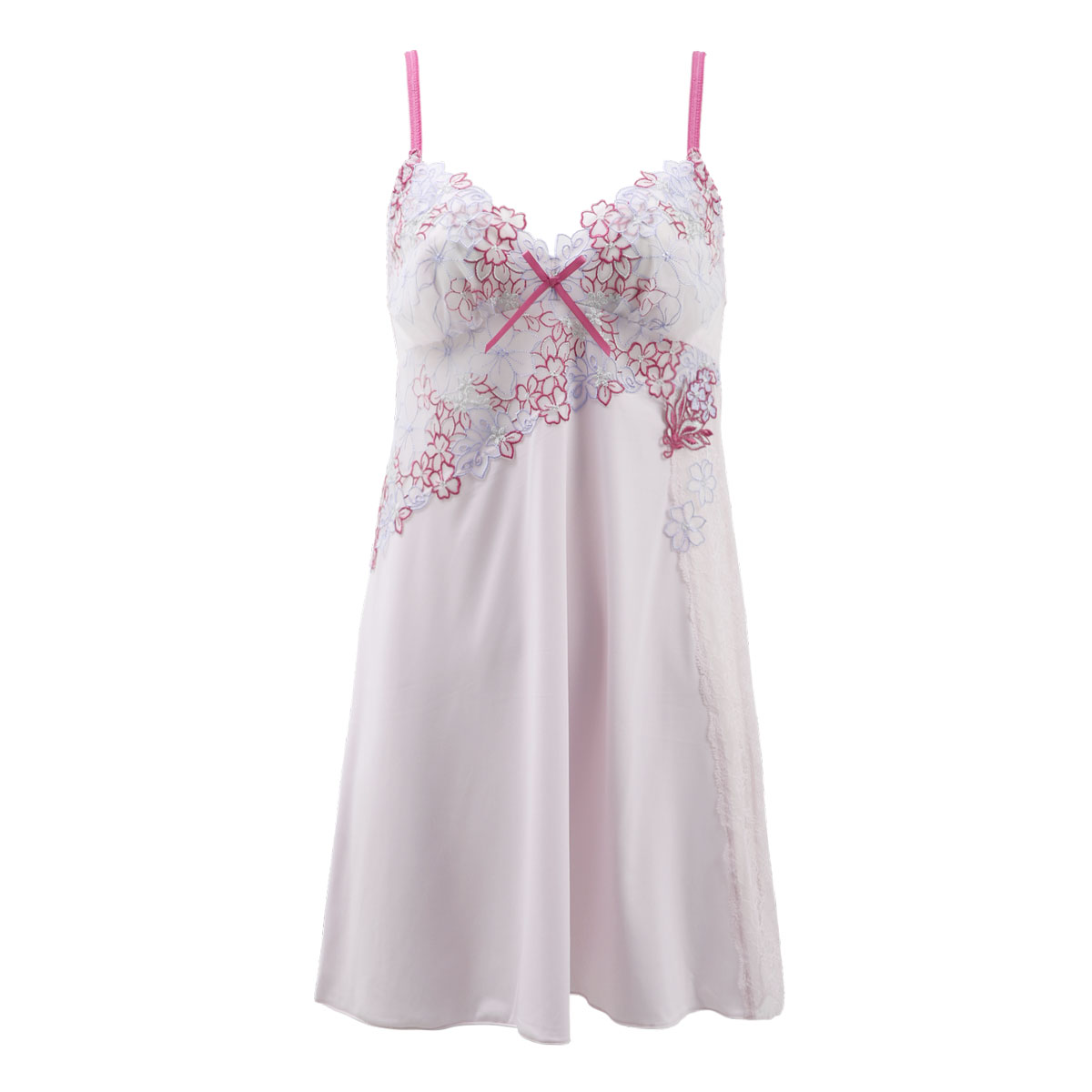 リサマリ Risa Magli レーヌ Reine ナタリア スリップ ロングキャミソール ランジェリー(PI-ピンク-M-75)