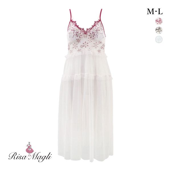 リサマリ グレッタ カップ付き マキシワンピース ランジェリー Risa Magli
