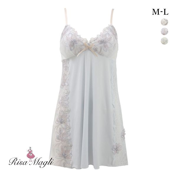 リサマリ ジェシカ カップ付き スリップ ランジェリー Risa Magli