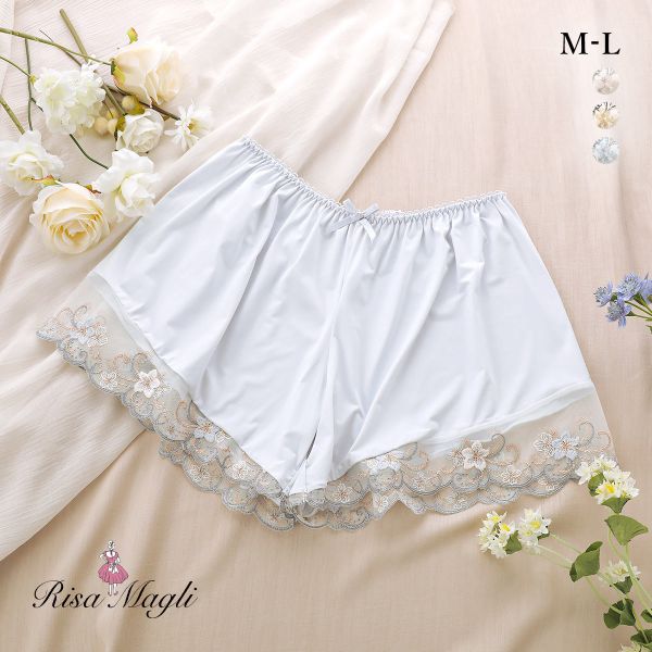 【メール便(15)】 リサマリ アイシャ タップパンツ ショートパンツ インナー ボトムス ランジェリー Risa Magli 【メール便(15)】 リサマリ アイシャ タップパンツ ショートパンツ インナー ボトムス ランジェリー Risa Magli