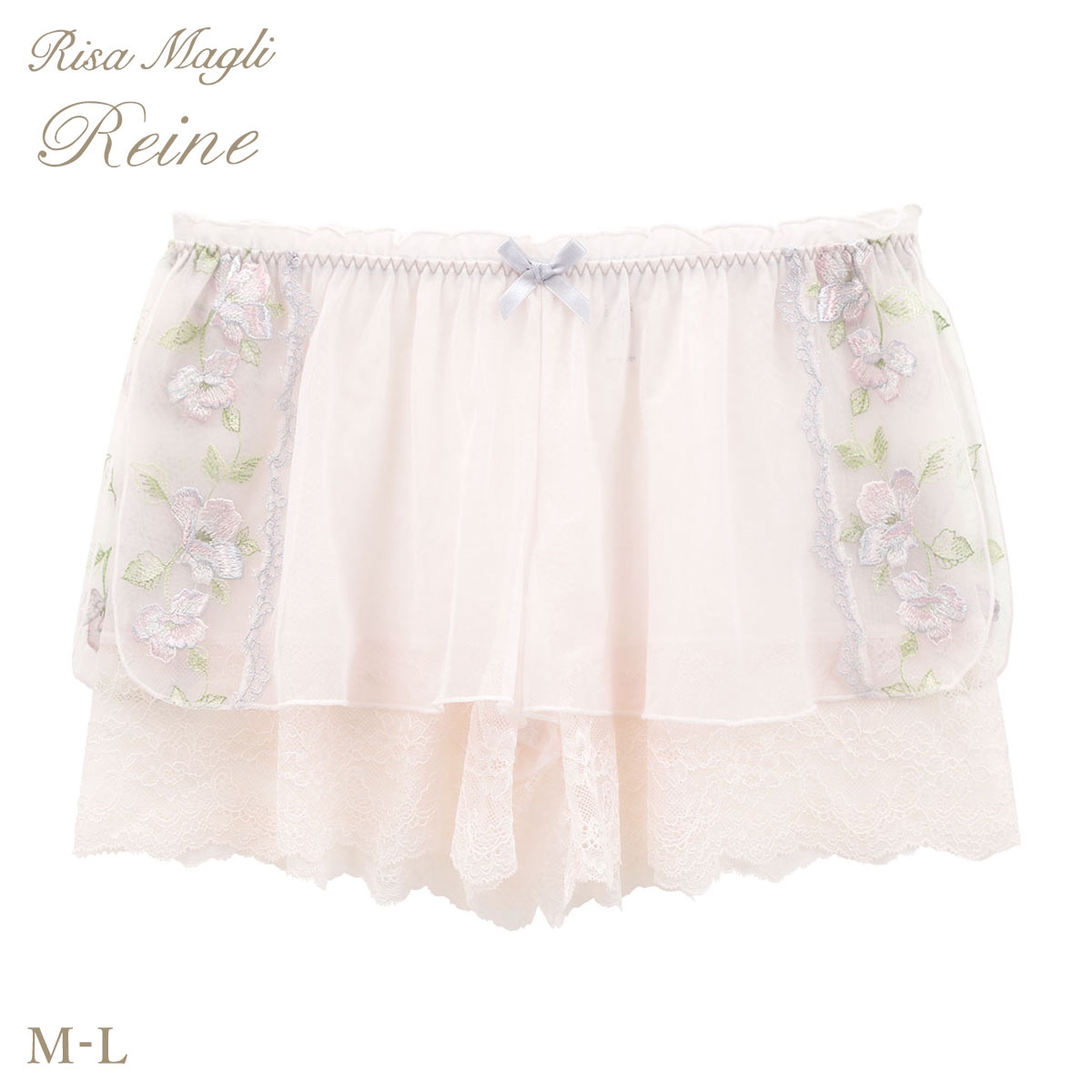 リサマリ レーヌ マルレーン タップパンツ ショートパンツ インナー ランジェリー Risa Magli Reine(PI-ピンク-M)