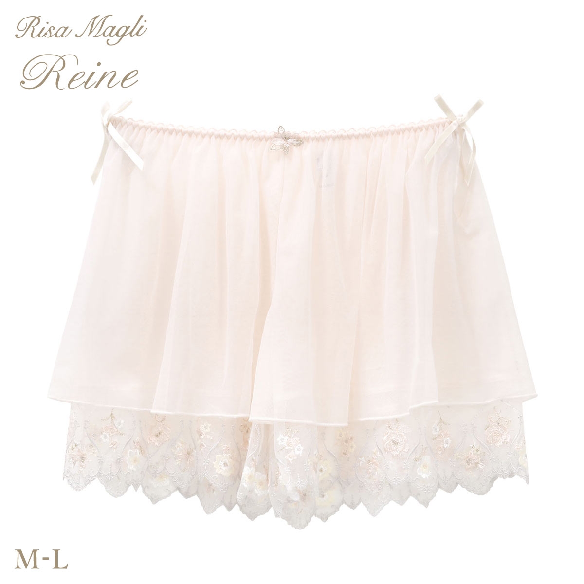 リサマリ レーヌ プルメリア タップパンツ ショートパンツ インナー ランジェリー Risa Magli Reine(OR-オレンジ-M)