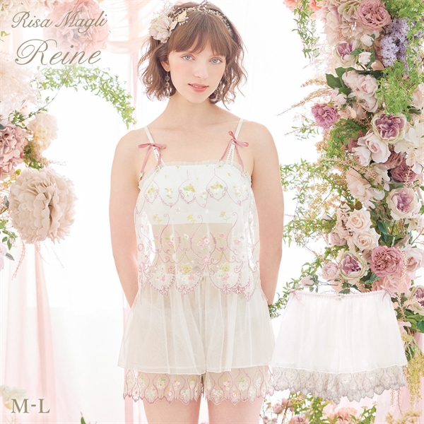 リサマリ レーヌ プルメリア タップパンツ ショートパンツ インナー ランジェリー Risa Magli Reine