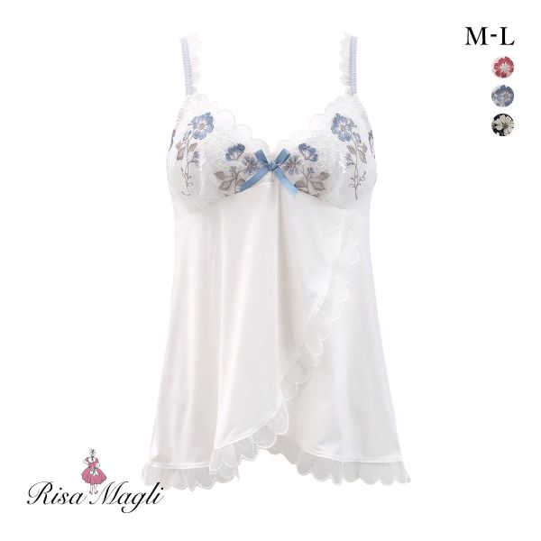 リサマリ プティット カップ付き キャミソール ミニスリップ ランジェリー Risa Magli