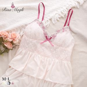 リサマリ ジニー カップ付き キャミソール スリップ ランジェリー Risa Magli